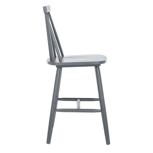 24-Inch Spindle Farmhouse Counter Stool - Set of 2, 18W x 21D x 39H