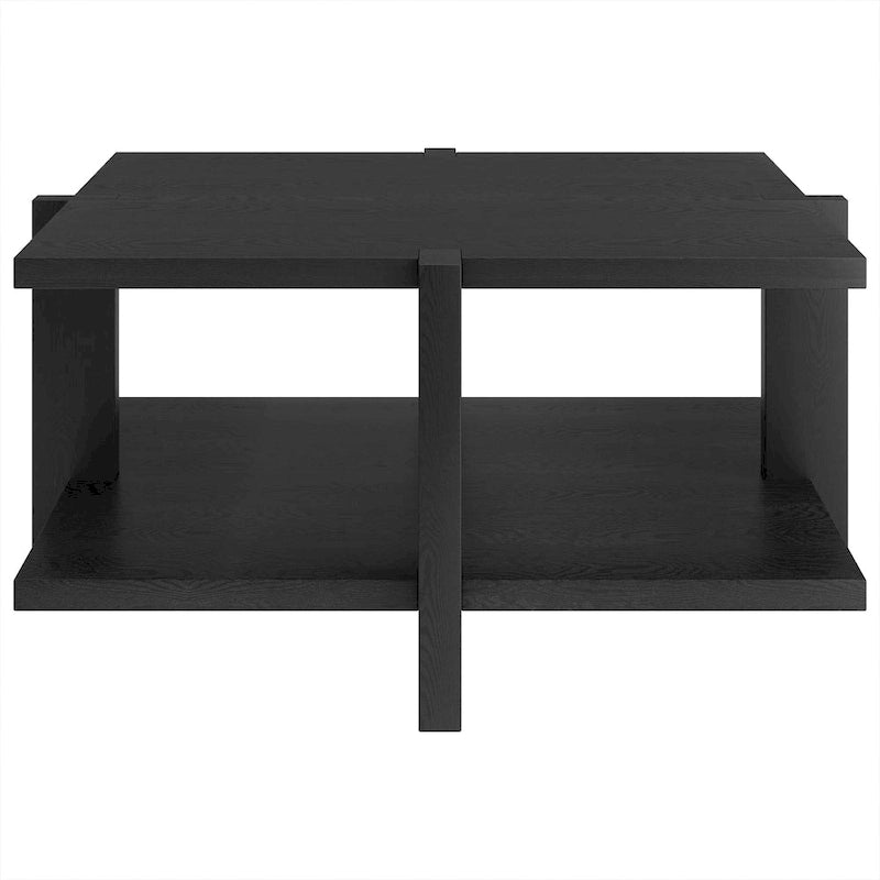 34.66 Inch Square Coffee Table