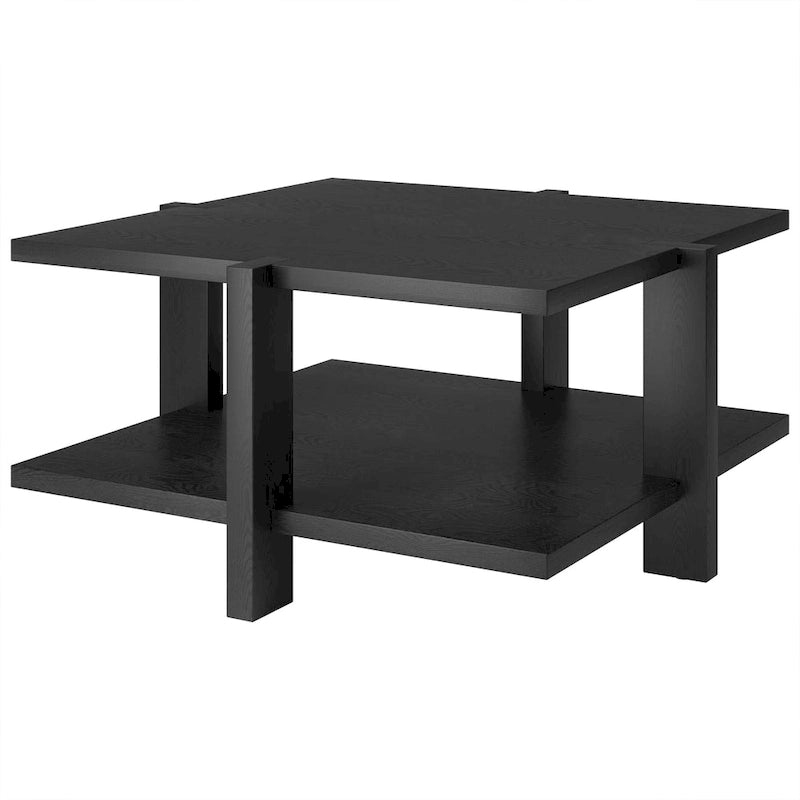 34.66 Inch Square Coffee Table