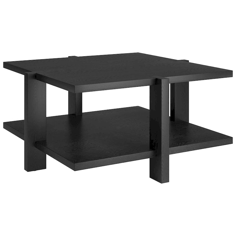 34.66 Inch Square Coffee Table