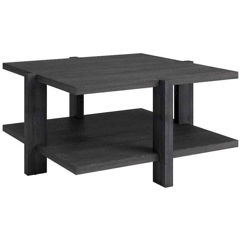 34.66 Inch Square Coffee Table