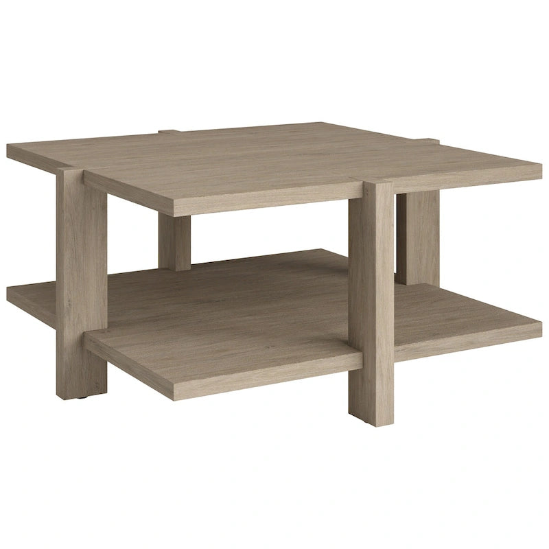 34.66 Inch Square Coffee Table
