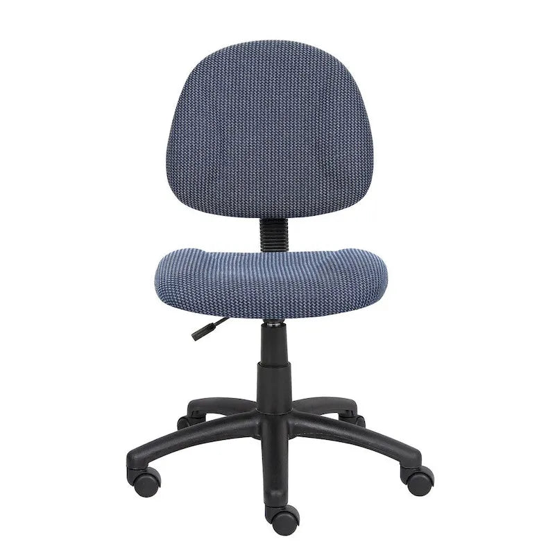 Fauteuil de bureau ergonomique en tissu avec soutien lombaire