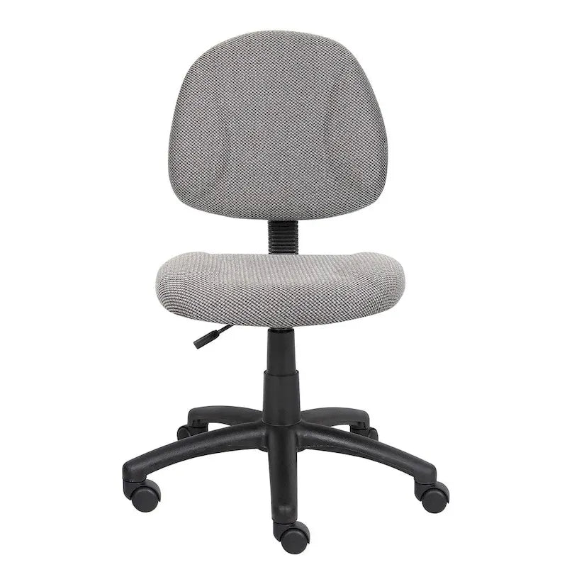 Fauteuil de bureau ergonomique en tissu avec soutien lombaire