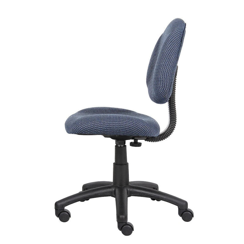 Fauteuil de bureau ergonomique en tissu avec soutien lombaire