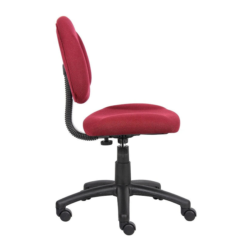 Fauteuil de bureau ergonomique en tissu avec soutien lombaire
