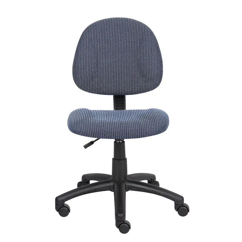 Fauteuil de bureau ergonomique en tissu avec soutien lombaire