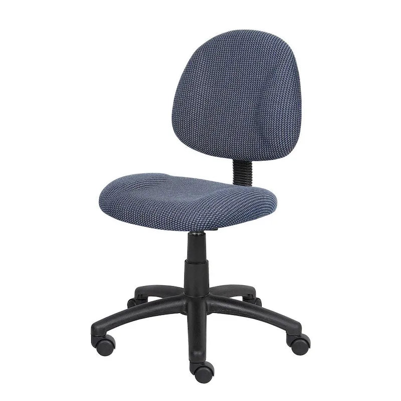 Fauteuil de bureau ergonomique en tissu avec soutien lombaire