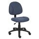 Fauteuil de bureau ergonomique en tissu avec soutien lombaire