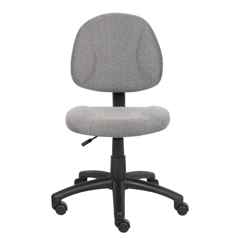 Fauteuil de bureau ergonomique en tissu avec soutien lombaire