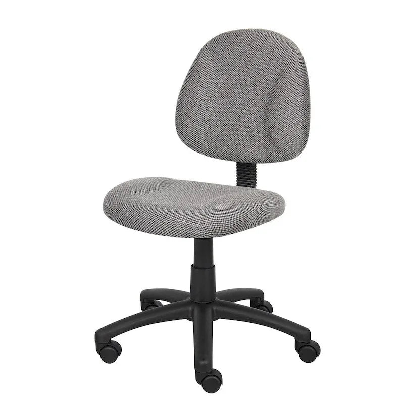Fauteuil de bureau ergonomique en tissu avec soutien lombaire