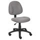 Fauteuil de bureau ergonomique en tissu avec soutien lombaire
