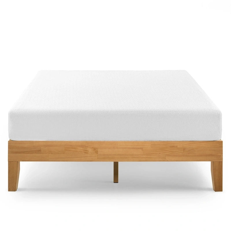 Deluxe Solid Pine Wood 14-Inch Platform Bed