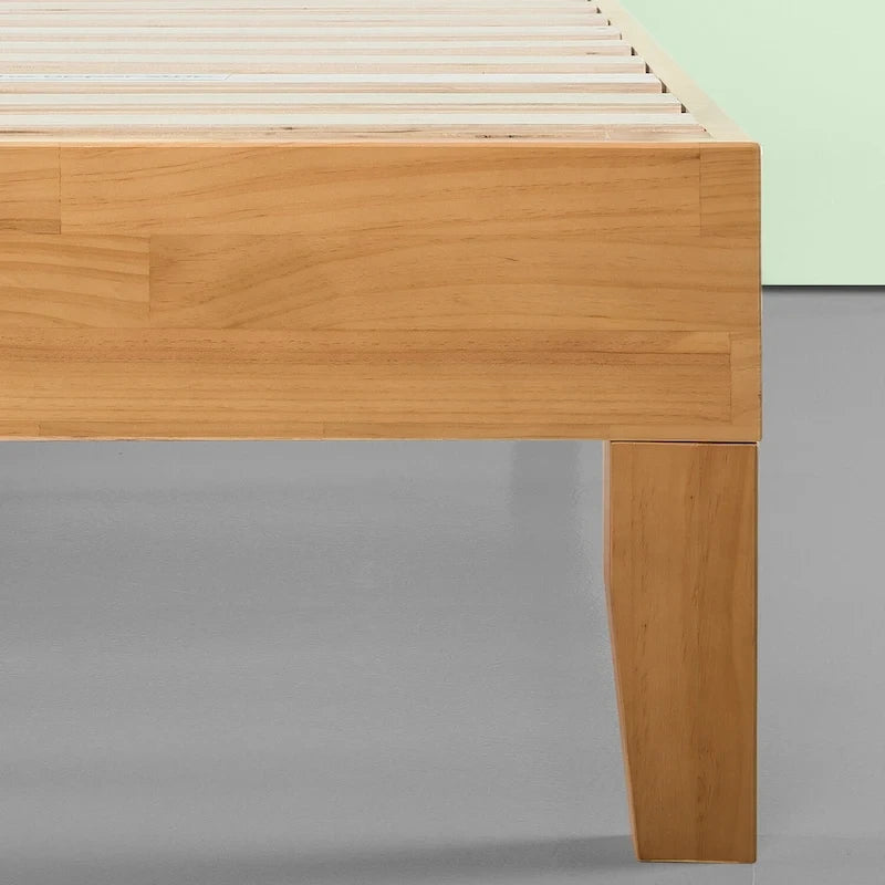 Deluxe-Plattformbett aus massivem Kiefernholz, 14 Zoll