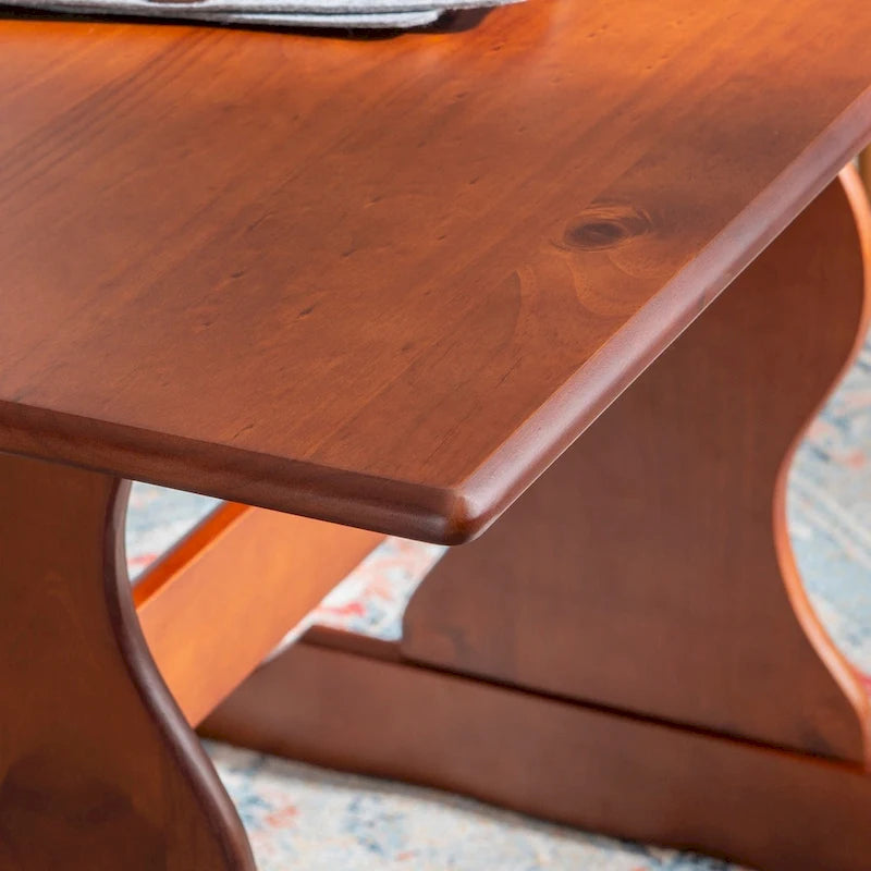 Family Dining Table - Dark Brown