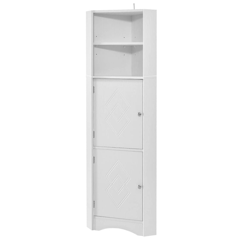 Meuble de rangement de salle de bains à 5 niveaux, meuble de rangement de salle de bains étroit